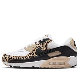 Кроссовки (WMNS) Nike Air Max 90 'Leopard Sanddrift Black', белый if1619-100 | white