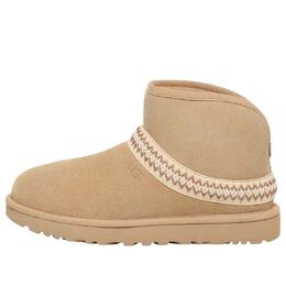 Кроссовки (WMNS) Ugg Classic Mini Crescent 'Mustard Seed', коричневый 1158262-mdsd | brown