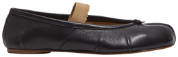 Кроссовки Maison Margiela Wmns Tabi Ballerina Flat Elastic Band 'Black Nude', черный s39wz0104 p6853 ha334 | black