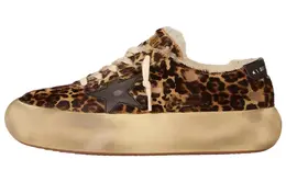 Кроссовки для скейтбординга Space-Star женские, низкие, коричневые Golden Goose gwf00346.f002996.81472