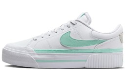 Кроссовки Nike Court Legacy Skateboarding Shoes Women's Low-top White/Green, зеленый fz3770-100 | white/green