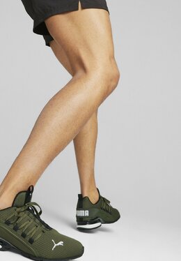 Кроссовки для бега AXELION REFRESH Puma, зеленый pu112o0ia-m11 | green moss/black/feather gray