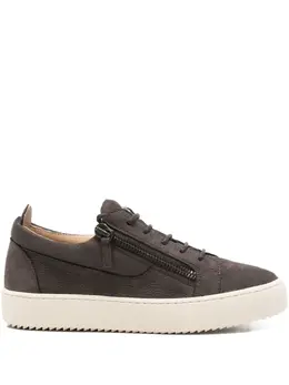 Giuseppe Zanotti Frankie zip-detail leather sneakers 31113598