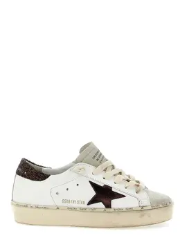 Golden Goose-Hi Star Sneakers Marrone-Donna 52246775824724