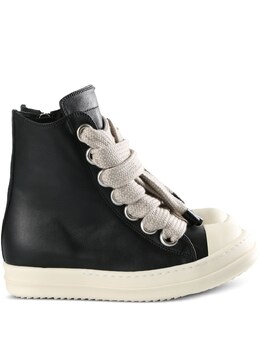 Rick Owens Jumbolace Leather Sneakers rp02e4878lcow2911