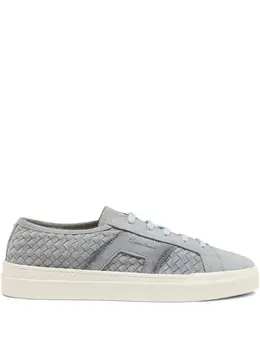Santoni leather sneakers 31270535