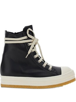 Rick Owens Leather Sneakers rp02e4830lco911