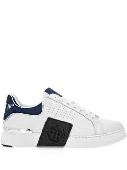 Низкие кеды из кожи наппа Philipp Plein, белый 30577970 | белый