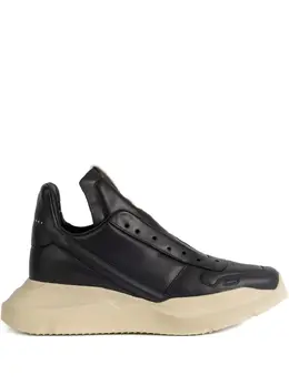 Rick Owens Geth Runner leather slip-on sneakers 31238215