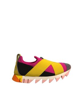 Кроссовки Ibiza из разноцветного неопрена с эластичной резинкой Dolce & Gabbana 8056305636330 | multicolor