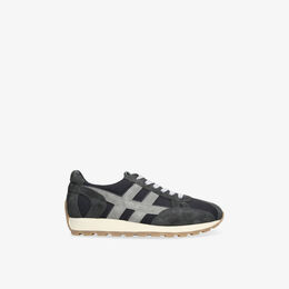 Кроссовки Hogan Allacciato замшевые с логотипом, мультиколор r04430707 | blue/dark
