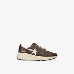 Мужские кроссовки для бега Golden Goose кожаные на толстой подошве, коричневый r04376954 | brown/oth