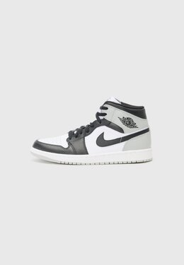 Высокие кеды AIR Jordan 1 MID, белый joc12o01n-a23 | white/black/lt smoke grey