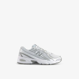 Кроссовки New Balance 740 v2 сетчатые с логотипом, серебристо-белый r04394714 | white metallic