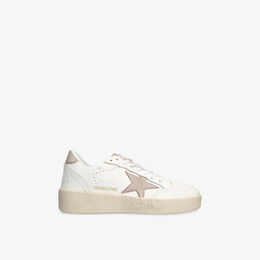 Кроссовки Golden Goose Ball star 2 кожаные низкие, мультиколор r04386945 | white/comb