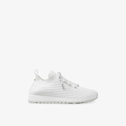 Кроссовки Jimmy Choo Veles с вязаной фактурой и декором, белый r04473013 | x white