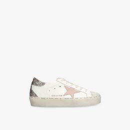 Кроссовки Golden Goose Hi star кожаные низкие, мультиколор r04386964 | white/comb