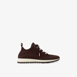 Кроссовки Jimmy Choo низкие вязаные, коричневый r04500330 | x chocolate