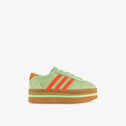 Кроссовки Adidas Gazelle Stack Suede, зеленый r04453515 | semi green spark solar o