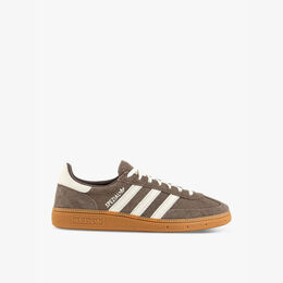 Кроссовки замшевые Adidas Handball Spezial, коричневый / белый r04300686 | earth strata offwhite gu