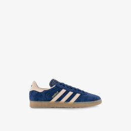 Кроссовки замшевые Adidas Gazelle, синий r04244293 | night indigo wonder taup