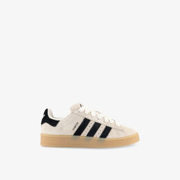 Кроссовки замшевые Adidas Campus 00s, кремовый / черный r04487094 | gum cream white black