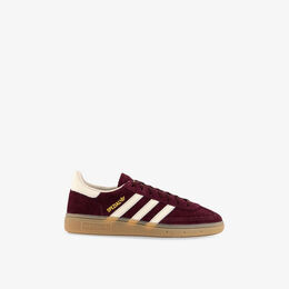 Кроссовки замшевые Adidas Handball Spezial, бордовый / белый r04477812 | maroon cream white gold