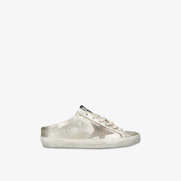 Кроссовки кожаные Golden Goose Super-Star, золотой r04463956 | gold comb