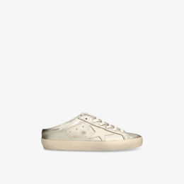 Кроссовки кожаные Golden Goose Super-Star Sabot, золотой r04397601 | gold comb