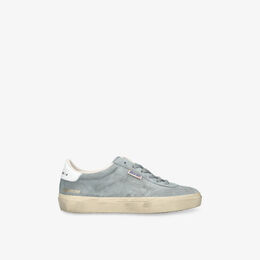 Кроссовки замшевые Golden Goose Soul Star, серый / белый r04397593 | grey/p.cmb