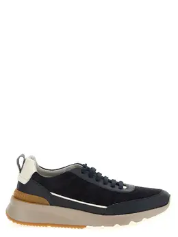 Brunello Cucinelli-Runners Sneakers Blu-Uomo 52306782388564