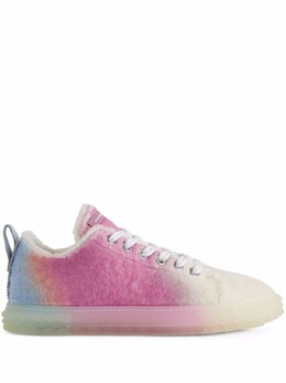 Giuseppe Zanotti фактурные кеды Blabber с эффектом омбре, розовый ru10060001 | розовый