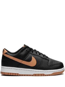 Кроссовки Dunk Low Black/Amber Brown Nike, черный dv0831 | черный