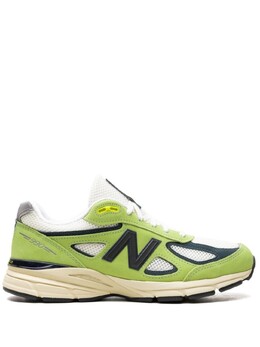 New Balance х кроссовки Teddy Santis 990V4, зеленый u990nb4 | зеленый