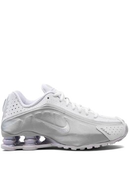Nike кроссовки Shox R4 White/Metallic Platinum, белый hf5076100 | белый