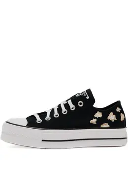 Converse Chuck Taylor leopard-print platform sneakers 31294057