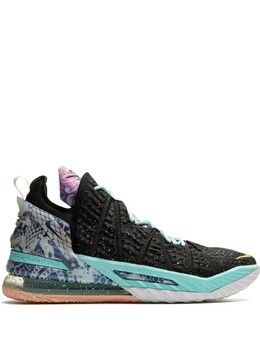 Высокие кроссовки Lebron 18 Nike, черный db8148003 | черный