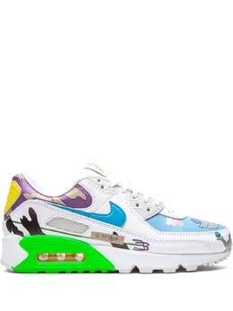 Nike кроссовки Flyleather Air Max 90 QS 'Ruohan Wang', белый cz3992 | белый