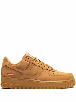 Nike кроссовки Air Force 1 Low SP Wheat из коллаборации с Supreme, коричневый dn1555 | коричневый