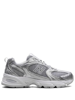 New Balance кроссовки 530 Moonbeam/Silver Metallic, серебристый mr530rs | серебристый