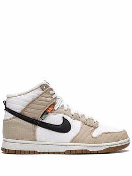 Nike кроссовки Dunk Hi Retro NN Toasty Rattan, белый dd3362 | белый