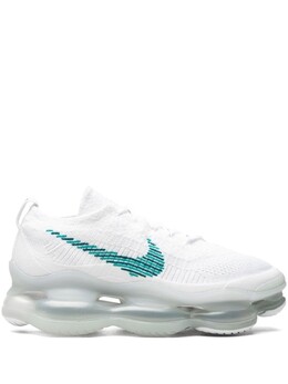 Кроссовки Air Max Scorpion Flyknit White Geode Teal Nike, белый dj4701100 | белый