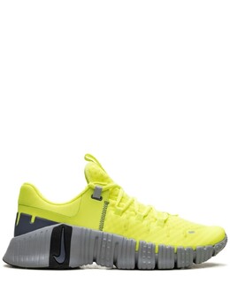 Кроссовки Free Metcon 5 Volt/Wolf Grey Nike, зеленый dv3949700 | зеленый