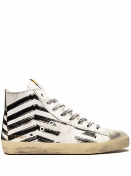 Высокие кеды Francy Golden Goose, белый gmf00332f00303810283 | белый