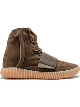 Высокие кроссовки Yeezy Boost 750 Adidas Yeezy, коричневый by2456 | коричневый