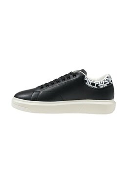 Низкие кеды Armani Exchange, черный arc12p00c-q11 | black white