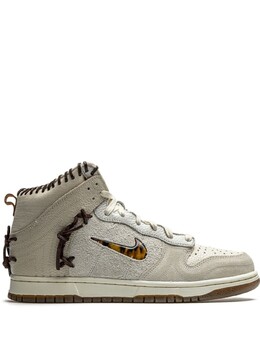 Кроссовки Nike х Bodega Dunk High, серый/коричневый cz8125100 | нейтральный цвет