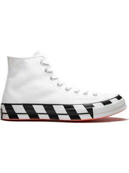 Converse высокие кеды Chuck 70 из коллаборации с Off-White, белый 163862c | белый