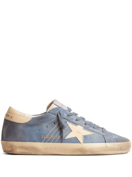 Golden Goose Super Star leather sneakers, синий gwf00101f005877 | синий