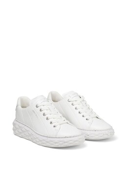 Jimmy Choo кроссовки Diamond Light Maxi/F, белый diamondlightmaxifrxn | белый